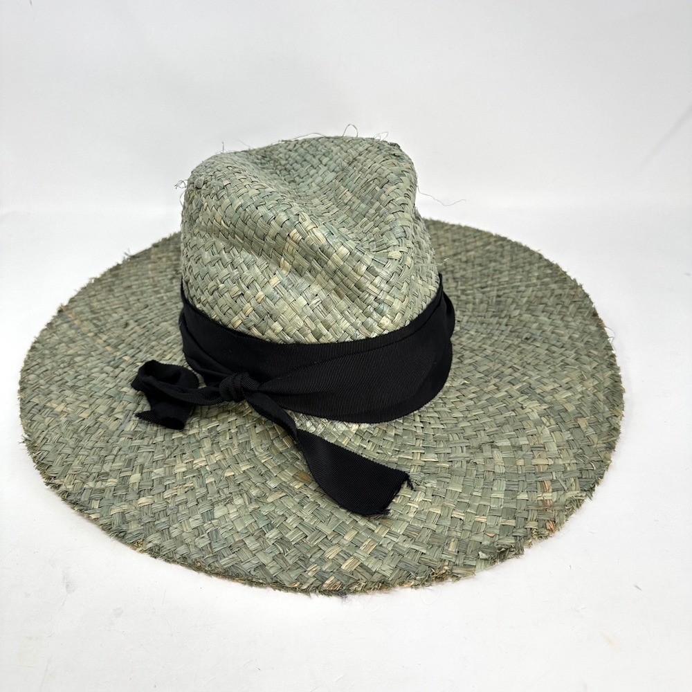 Wyeth Woven Grass Rancher Hat Green OS